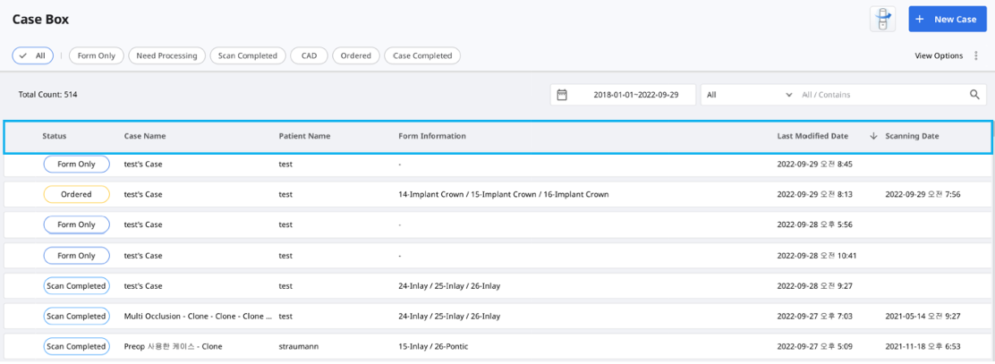 Medit Link v3.2.0] View Options – Medit Help Center