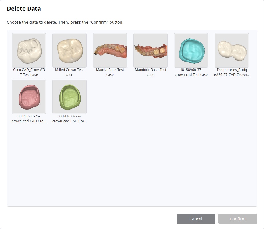 How to remove data from the project.jpg